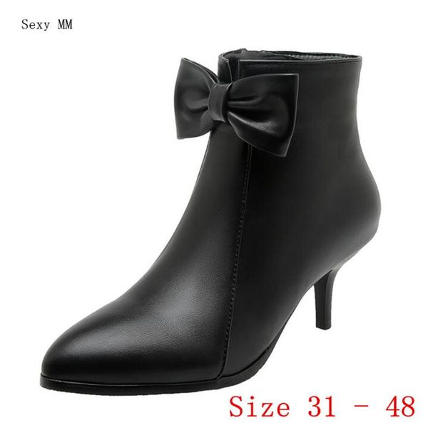 boots spring autumn high heels women ankle heel shoes woman short small plus size 31 - 48, Black
boots spring autumn high heels women ankle heel shoes woman short small plus size 31 - 48, Black