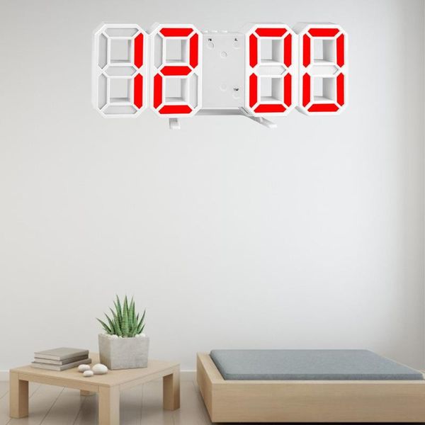 other clocks & accessories modern led digital clock 3d electronic wall luminous nightlight decoration creative home decor desk lamp lighting
other clocks & accessories modern led digital clock 3d electronic wall luminous nightlight decoration creative home decor desk lamp lighting