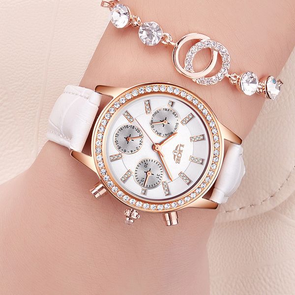 luxury brand women watches leisure fashion leather quartz ladies diamond dress watch female gift relogio feminino+box, Slivery;brown
luxury brand women watches leisure fashion leather quartz ladies diamond dress watch female gift relogio feminino+box, Slivery;brown