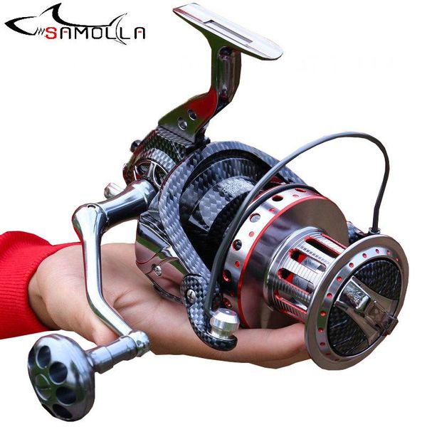 fishing reel 8000-12000 all metal 10+1 ball bearings drag12-18kg pesca carp spinning reels molinete peche en mer baitcasting
fishing reel 8000-12000 all metal 10+1 ball bearings drag12-18kg pesca carp spinning reels molinete peche en mer baitcasting
