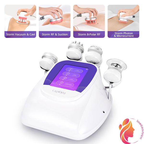 cavstorm ultrasonic cavitation slimming vacuum storm 8-polar rf probe body skin tightening microcurrent machine
cavstorm ultrasonic cavitation slimming vacuum storm 8-polar rf probe body skin tightening microcurrent machine