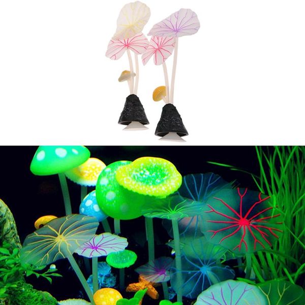 decorations aquarium artificial lotus leaf mushroom glowing fish tank ornament decoration
decorations aquarium artificial lotus leaf mushroom glowing fish tank ornament decoration