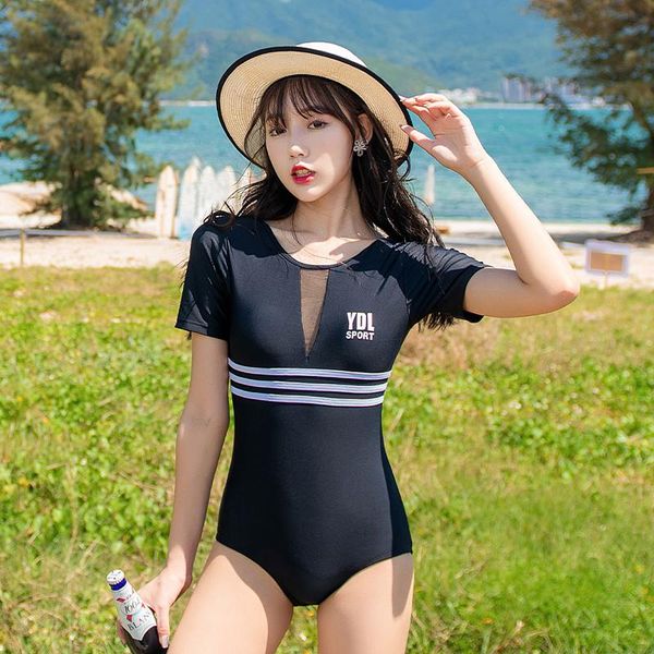 one-piece suits 2021 mujer women one piece sports wear swimming suit vintage short sleeves beach padded summer bodysuit swimwear
one-piece suits 2021 mujer women one piece sports wear swimming suit vintage short sleeves beach padded summer bodysuit swimwear