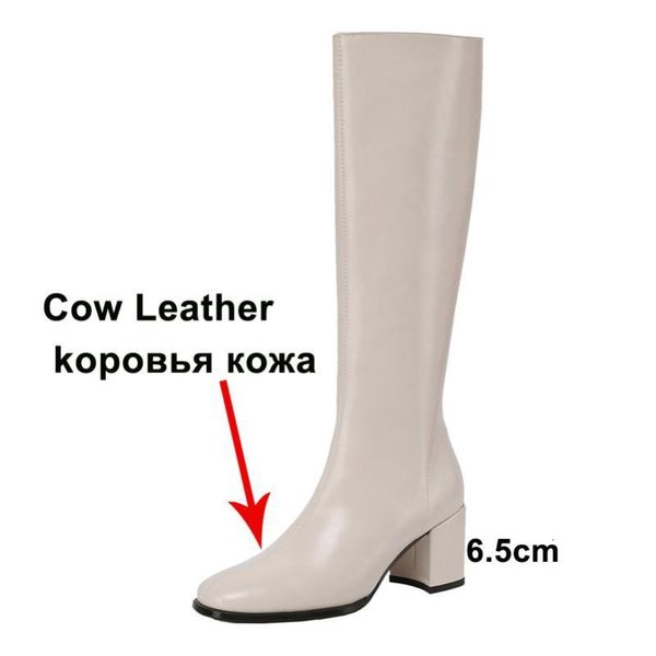 boots meotina women knee high shoes real leather heel long square toe zipper block heels ladies autumn winter1 8y08, Black
boots meotina women knee high shoes real leather heel long square toe zipper block heels ladies autumn winter1 8y08, Black