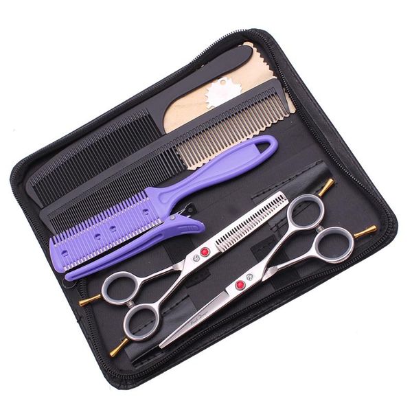 hair scissors professional cutting set 5.5" stainless barber haircut purple dragon hairdressing thinning shears 1012#
hair scissors professional cutting set 5.5" stainless barber haircut purple dragon hairdressing thinning shears 1012#