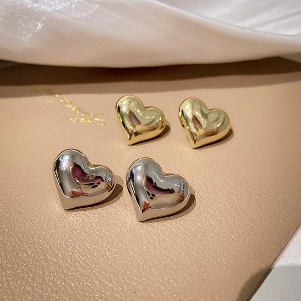 stud lovelink cute love geometric solid color earring stainless steel simple sweet heart shaped earrings women jewelry gifts, Golden;silver
stud lovelink cute love geometric solid color earring stainless steel simple sweet heart shaped earrings women jewelry gifts, Golden;silver