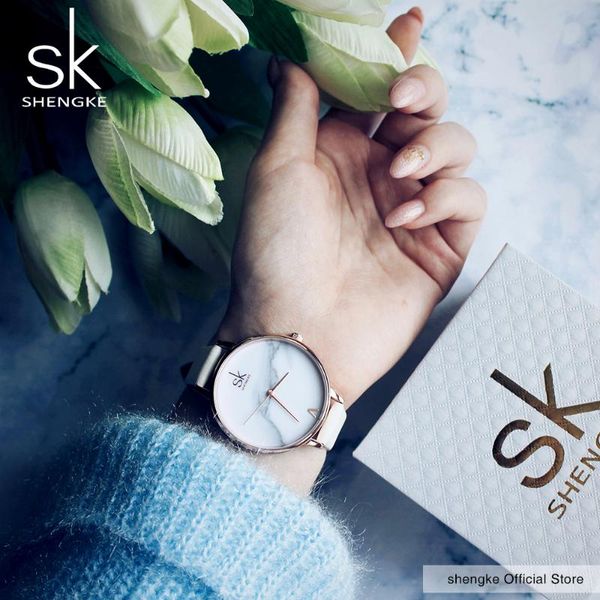 wristwatches shengke 2021 drop women watches elegant leather strap 3bar waterproof fashion casual quartz female lady wristwatch k0039, Slivery;brown
wristwatches shengke 2021 drop women watches elegant leather strap 3bar waterproof fashion casual quartz female lady wristwatch k0039, Slivery;brown