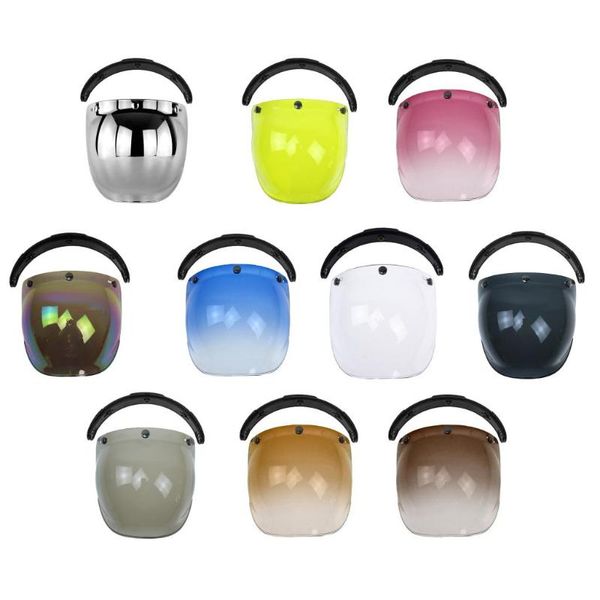 motorcycle helmets bubble wind shield visor 3-snap helmet windshield uv400 protection
motorcycle helmets bubble wind shield visor 3-snap helmet windshield uv400 protection