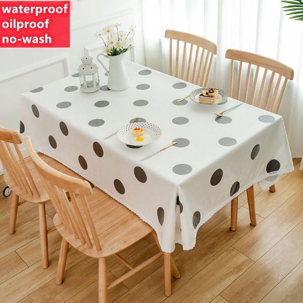 table cloth big dot lace selvage pu coated waterproof oilproof no-wash el dining room cover
table cloth big dot lace selvage pu coated waterproof oilproof no-wash el dining room cover