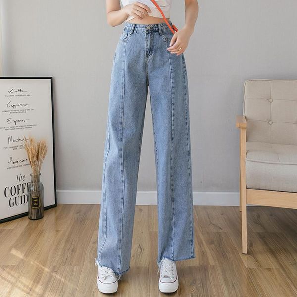women's jeans woman high waist slim straight pants vintage solid zipper pockets office lady loose female denim long 2021, Blue
women's jeans woman high waist slim straight pants vintage solid zipper pockets office lady loose female denim long 2021, Blue