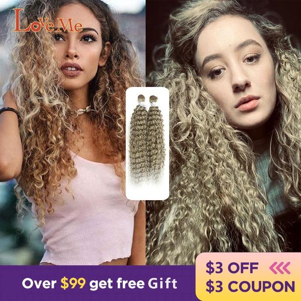 kinky curly hair bundles extensions ombre synthetic 22inch 2pcs/lot heat resistant with human ponytails, Black
kinky curly hair bundles extensions ombre synthetic 22inch 2pcs/lot heat resistant with human ponytails, Black