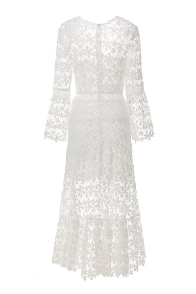 a line pink women white lace flare v-neck hollow out sleeve plus size long es party evening, Black;gray
a line pink women white lace flare v-neck hollow out sleeve plus size long es party evening, Black;gray