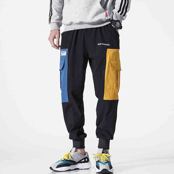 pants autumn streetwear patchwork men's cargo hip hop masculine mode sweaptpants abz480, Black
pants autumn streetwear patchwork men's cargo hip hop masculine mode sweaptpants abz480, Black