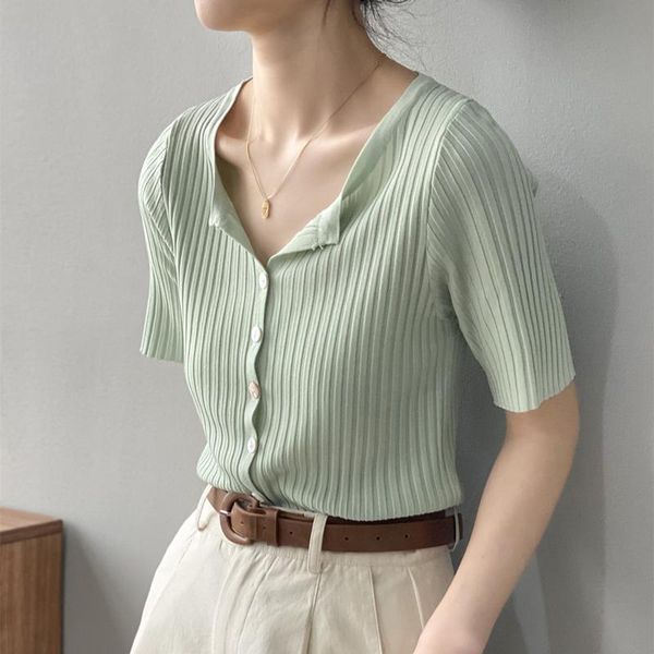 women's blouses & shirts alien kitty 2021 summer women female solid sleeve fashion all-match clothes office lady blouse knitted slim t-, White
women's blouses & shirts alien kitty 2021 summer women female solid sleeve fashion all-match clothes office lady blouse knitted slim t-, White