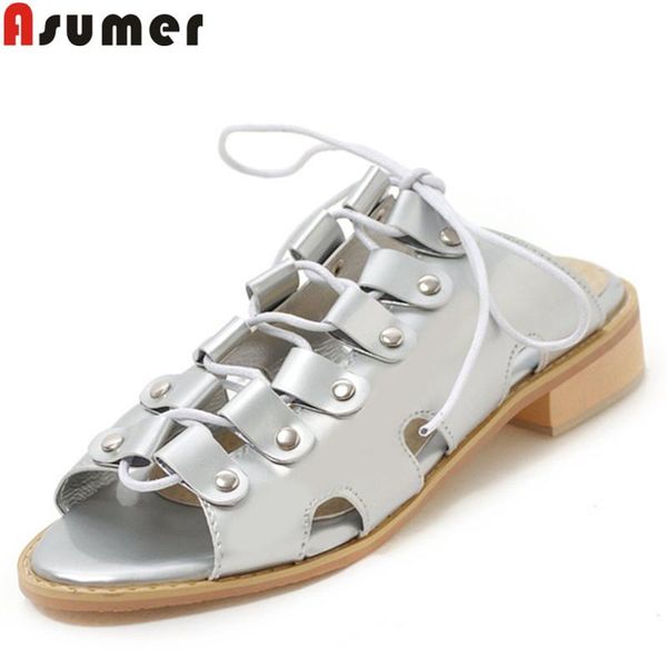 dress shoes asumer large size 34-46 summer sandals lace up ladies slingback cross tied flat with gladiator women peep toe, Black
dress shoes asumer large size 34-46 summer sandals lace up ladies slingback cross tied flat with gladiator women peep toe, Black