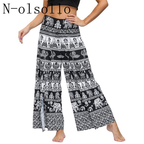 women's pants & capris n-olsollo bohemian styles 3d printed elephant sweatpants women wide leg trouser workout fitness clothes elastic, Black;white
women's pants & capris n-olsollo bohemian styles 3d printed elephant sweatpants women wide leg trouser workout fitness clothes elastic, Black;white