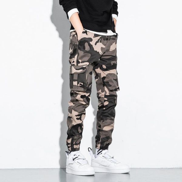 men's pants camouflage overalls casual 2021 spring and autumn models small feet nine-point loose korean, Black
men's pants camouflage overalls casual 2021 spring and autumn models small feet nine-point loose korean, Black