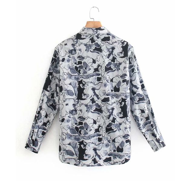 casual loose floral blouse spring long sleeve pocket shirts street wear office lady fashion nx2131 210525, White
casual loose floral blouse spring long sleeve pocket shirts street wear office lady fashion nx2131 210525, White