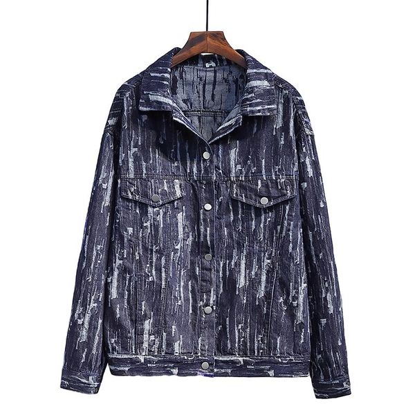 women's jackets tie dye streetwear denim coat women harajuku single breasted fashion ladies oversized jean jacket gothic cowboy trendy, Black;brown
women's jackets tie dye streetwear denim coat women harajuku single breasted fashion ladies oversized jean jacket gothic cowboy trendy, Black;brown