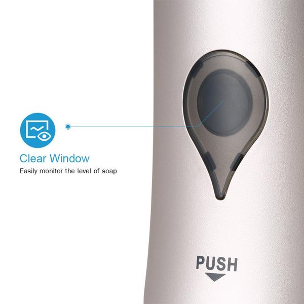 300ml manual soap dispenser hand touch shower gel liquid pump for kitchen bathroom outdoor gadgets
300ml manual soap dispenser hand touch shower gel liquid pump for kitchen bathroom outdoor gadgets
