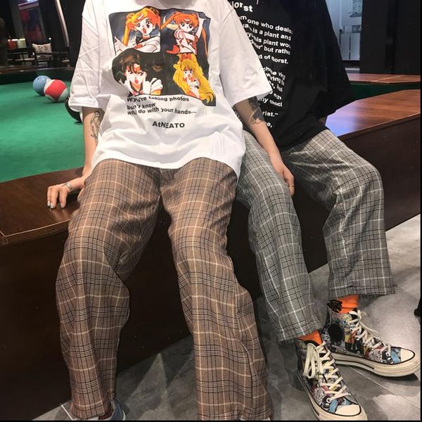 women pants womens flat polyester casual punk regular solid bf high broadcloth hip hop trousers jogger sweatpants clothes, Black;white
women pants womens flat polyester casual punk regular solid bf high broadcloth hip hop trousers jogger sweatpants clothes, Black;white