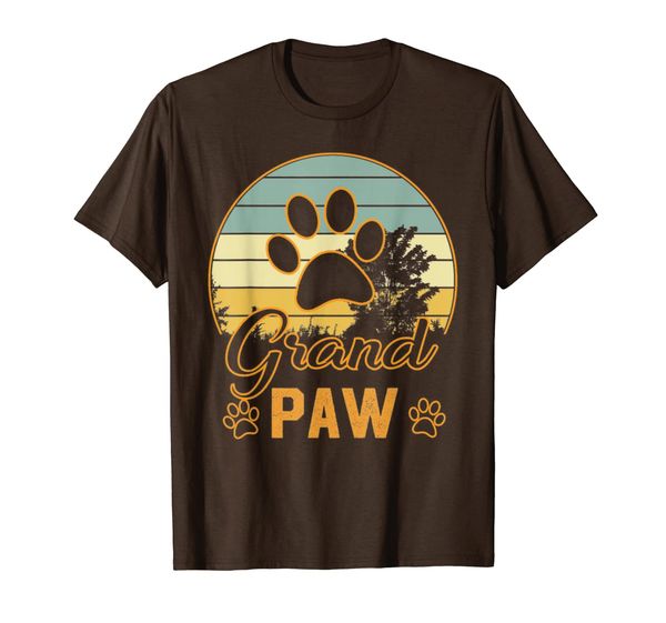 grand paw tshirt, White;black