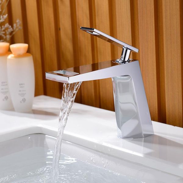 bathroom sink faucets brass basin faucet hollow shape bath waterfall chrome/black/white single handle water mixer tap
bathroom sink faucets brass basin faucet hollow shape bath waterfall chrome/black/white single handle water mixer tap