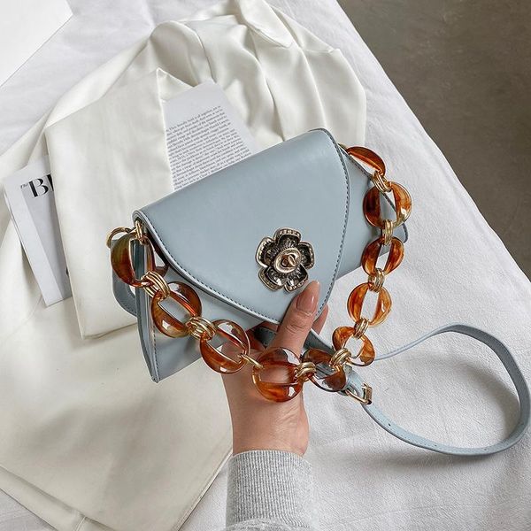 women 2021 style acrylic chains handbag pu leather flap personality all-match crossbody shoulder bag fashion tide evening bags
women 2021 style acrylic chains handbag pu leather flap personality all-match crossbody shoulder bag fashion tide evening bags