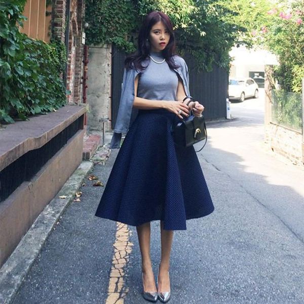 skirts fashionable elegant temperament high waist umbrella skirt elastic comfortable slim fit autumn and winte knee-lengt, Black
skirts fashionable elegant temperament high waist umbrella skirt elastic comfortable slim fit autumn and winte knee-lengt, Black