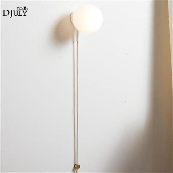 wall lamp nordic plug wire glass ball led for living room bedroom loft indoor lighting stairs villa makeup light mirror fixtures
wall lamp nordic plug wire glass ball led for living room bedroom loft indoor lighting stairs villa makeup light mirror fixtures