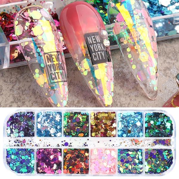 nail glitter 1box mirror holographic art sequin paillette hexagon round mermaid spangle sequins decoration for manicure ji1904-1, Silver;gold
nail glitter 1box mirror holographic art sequin paillette hexagon round mermaid spangle sequins decoration for manicure ji1904-1, Silver;gold