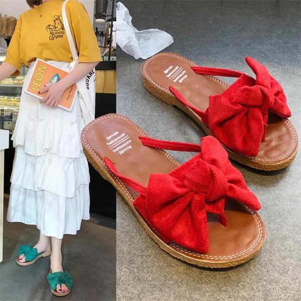 slippers shoes woman women fashion solid color bow tie flat heel sandals slipper beach flip flops zapatos de mujer1 qxxs, Black
slippers shoes woman women fashion solid color bow tie flat heel sandals slipper beach flip flops zapatos de mujer1 qxxs, Black