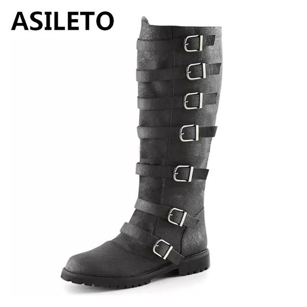 boots asileto 2021 spring autumn woman knee motorcycle belt buckle slip on round toe flat heel size 34-48 brown black a4364
boots asileto 2021 spring autumn woman knee motorcycle belt buckle slip on round toe flat heel size 34-48 brown black a4364