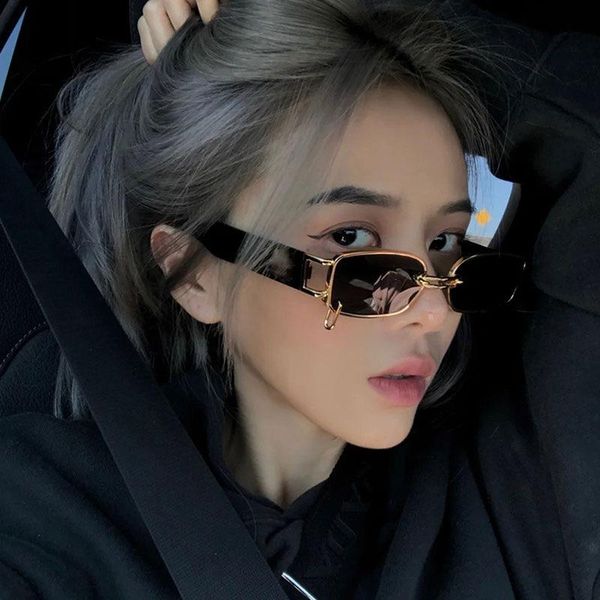 sunglasses 2021 vintage fashion metal small rectangle women luxury designer sun glasses hip hop punk trendy versatile shades men, White;black
sunglasses 2021 vintage fashion metal small rectangle women luxury designer sun glasses hip hop punk trendy versatile shades men, White;black