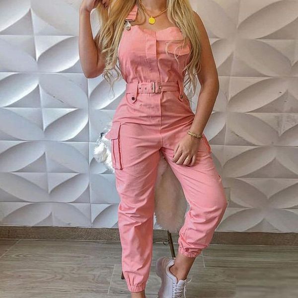 summer sleeveless straps bodysuit jumpsuits elegant belted button office ladies romper casual solid plus size leggings jumpsuit women's, Black;white
summer sleeveless straps bodysuit jumpsuits elegant belted button office ladies romper casual solid plus size leggings jumpsuit women's, Black;white