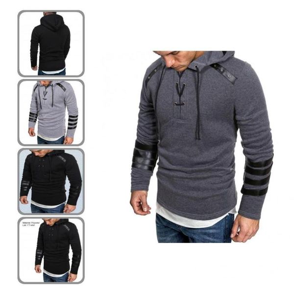 men's casual shirts long sleeve terrific handsome spring shirt slim hat for home, White;black
men's casual shirts long sleeve terrific handsome spring shirt slim hat for home, White;black