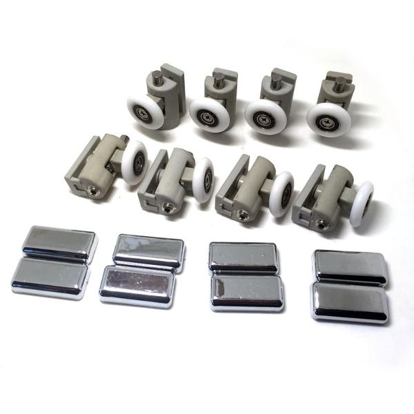 8pcs single shower door enclosures rollers runners wheels pulleys 25mm dia minimum hole size other hardware
8pcs single shower door enclosures rollers runners wheels pulleys 25mm dia minimum hole size other hardware