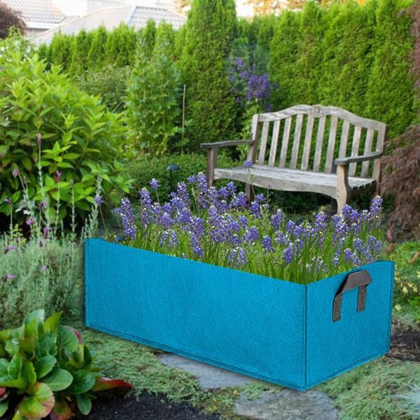 planters & pots fabric raised garden bed rectangle breathable planting container growth bag tomato flower pot#40
planters & pots fabric raised garden bed rectangle breathable planting container growth bag tomato flower pot#40