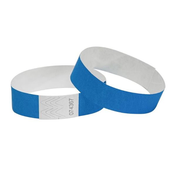 party decoration solid blue color 3/4 inch tyvek wristbands with series numbers, id for events, 500 pieces
party decoration solid blue color 3/4 inch tyvek wristbands with series numbers, id for events, 500 pieces