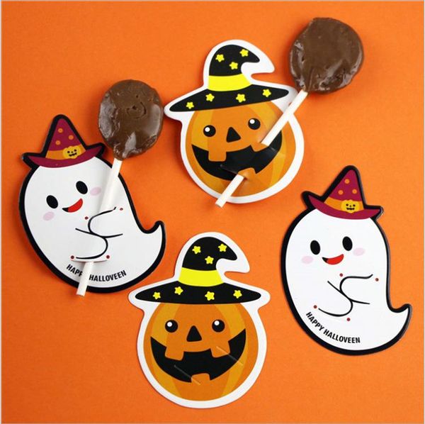 party favor 50pcs ghost pumpkin style paper cards diy halloween gift candy decorations lollipop children day suppliers
party favor 50pcs ghost pumpkin style paper cards diy halloween gift candy decorations lollipop children day suppliers