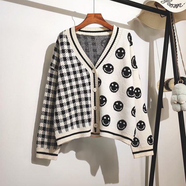 women's knits & tees nomikuma korean chic v neck long sleeve women cardigans vintage cartoon embroidery cardigan japanese preppy style, White
women's knits & tees nomikuma korean chic v neck long sleeve women cardigans vintage cartoon embroidery cardigan japanese preppy style, White