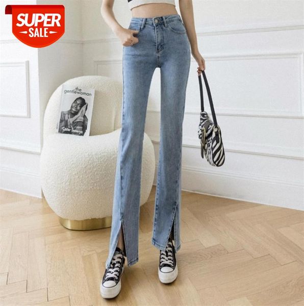women's high-waist retro slimming slit micro trousers casual tight-fitting stretch jeans #4e2w, Black;gray
women's high-waist retro slimming slit micro trousers casual tight-fitting stretch jeans #4e2w, Black;gray