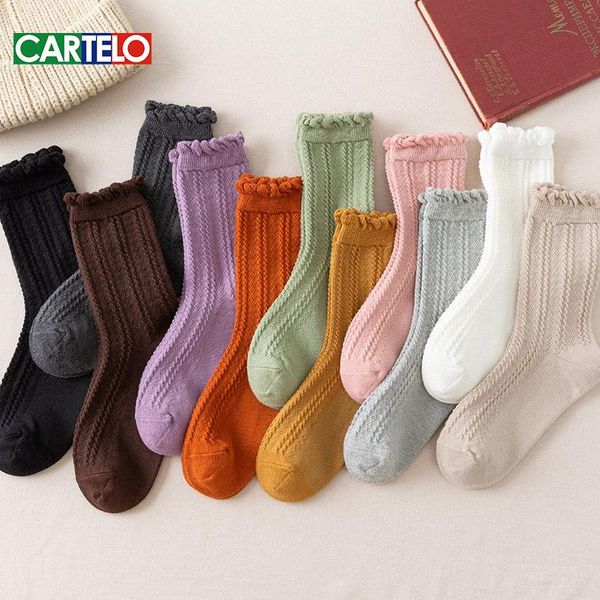 socks & hosiery cartelo spring women solid color ladies cute middle tube colorful cusal girls breathable cotton casual sox, Black;white
socks & hosiery cartelo spring women solid color ladies cute middle tube colorful cusal girls breathable cotton casual sox, Black;white