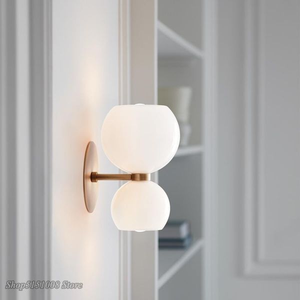 post-modern wall lamp nordic glass double head light for kitchen bedroom loft decor led sconce indoor lighting fixture lamps
post-modern wall lamp nordic glass double head light for kitchen bedroom loft decor led sconce indoor lighting fixture lamps