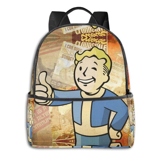 backpack fallout women's storage bag cute carrier teen girl boy large capacity rucksack
backpack fallout women's storage bag cute carrier teen girl boy large capacity rucksack