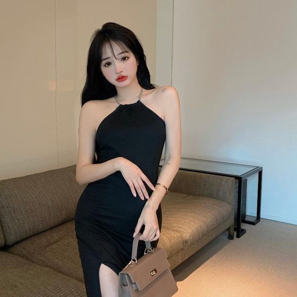 casual dresses korean fashion clothing black halter backless o-neck off shoulder camisole dress vestido de mujer for women aesthetic, Black;gray
casual dresses korean fashion clothing black halter backless o-neck off shoulder camisole dress vestido de mujer for women aesthetic, Black;gray