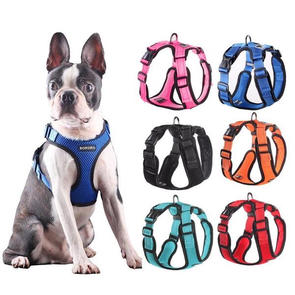 dog collars & leashes no pull small harness mesh breathable puppy vest with reflective bands safety pet chihuahua walking training collar
dog collars & leashes no pull small harness mesh breathable puppy vest with reflective bands safety pet chihuahua walking training collar