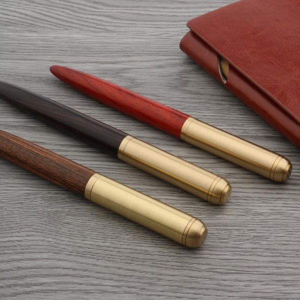 fountain pens luxury quality calligraphy pen red wood brass twist spinning golden fude bending nib ink office school supplies
fountain pens luxury quality calligraphy pen red wood brass twist spinning golden fude bending nib ink office school supplies