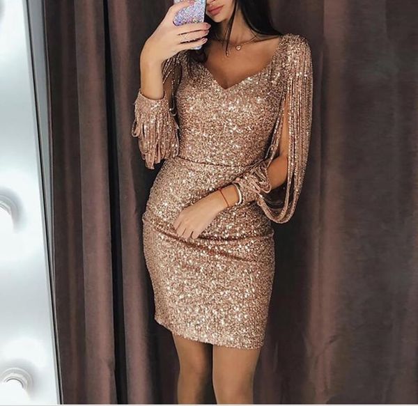 dress party evening dresses for womens clothes fashion sequins tassels lace short bell casual crew v neck girls prom nigte club formal overl, Black;gray
dress party evening dresses for womens clothes fashion sequins tassels lace short bell casual crew v neck girls prom nigte club formal overl, Black;gray