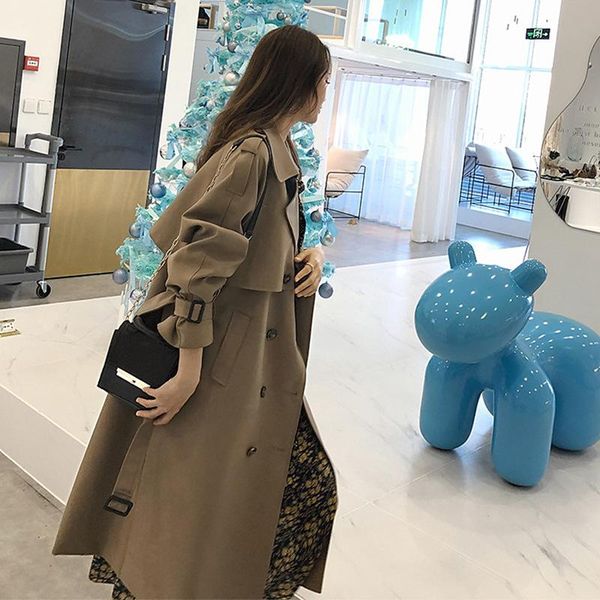 women's wool & blends -5xl autumn 2021 large clothing fat sister 200kg double breasted fashion loose long windbreaker coat 80150, Black
women's wool & blends -5xl autumn 2021 large clothing fat sister 200kg double breasted fashion loose long windbreaker coat 80150, Black